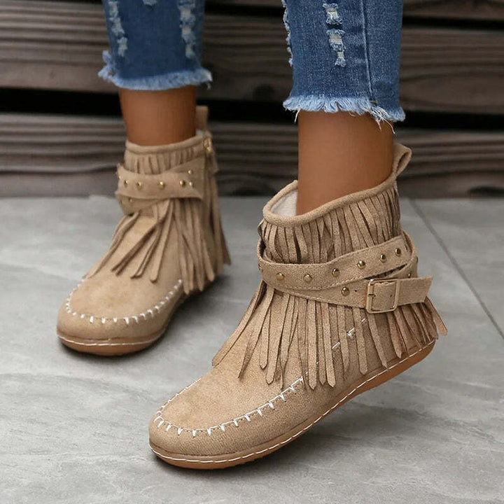 Bottines franges Podoways