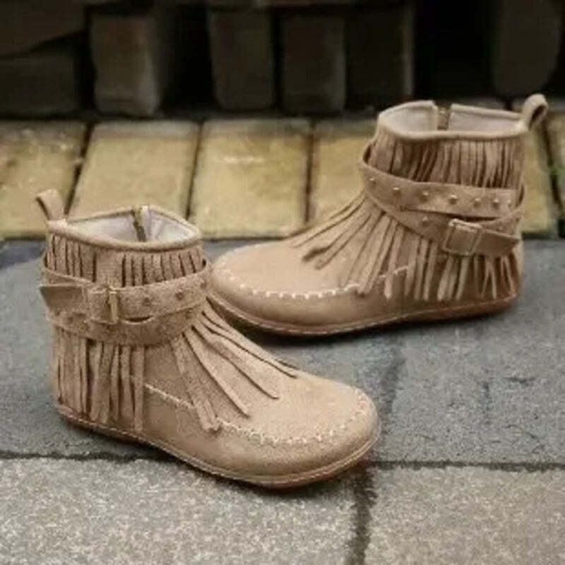 Bottines franges Podoways