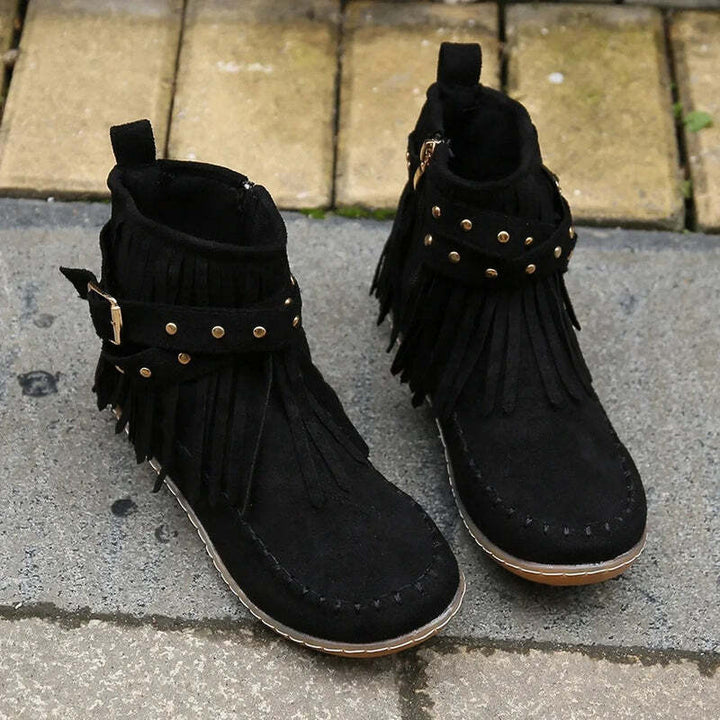 Bottines franges Podoways