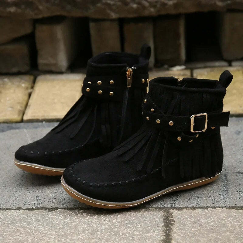 Bottines franges Podoways