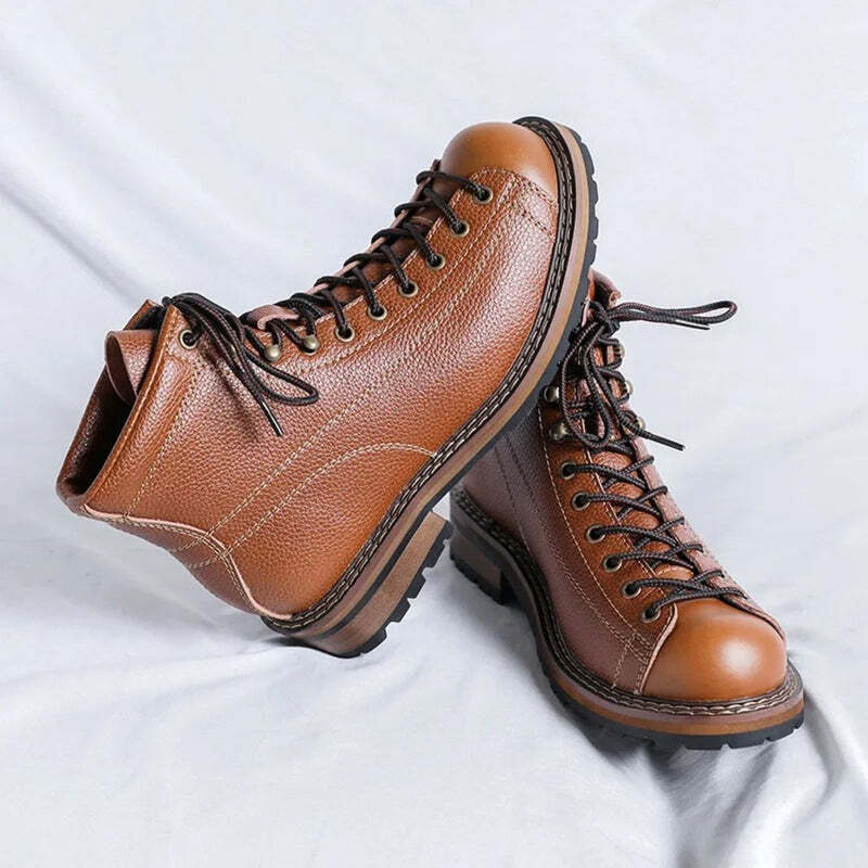 Bottines en cuir pour homme Podoways