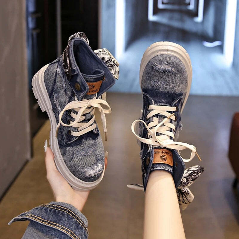 Bottines jean Podoways