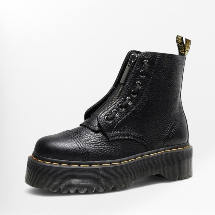 Bottines lacets cuir femme Podoways 35 Black