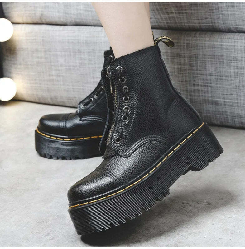 Bottines lacets cuir femme Podoways