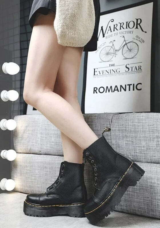 Bottines lacets cuir femme Podoways