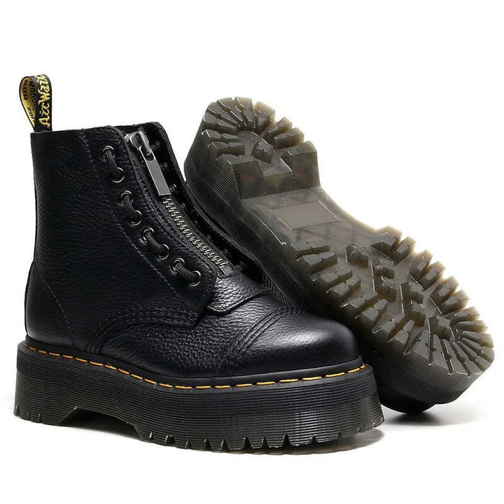 Bottines lacets cuir femme Podoways