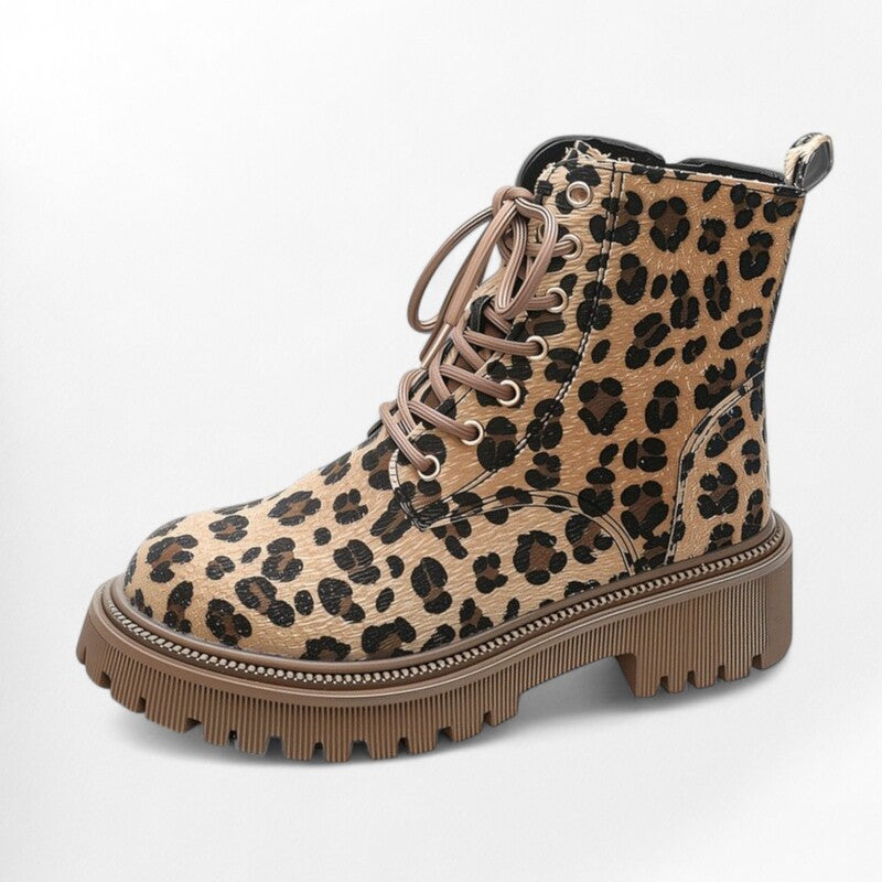 Bottines léopard Podoways 35 Sienna
