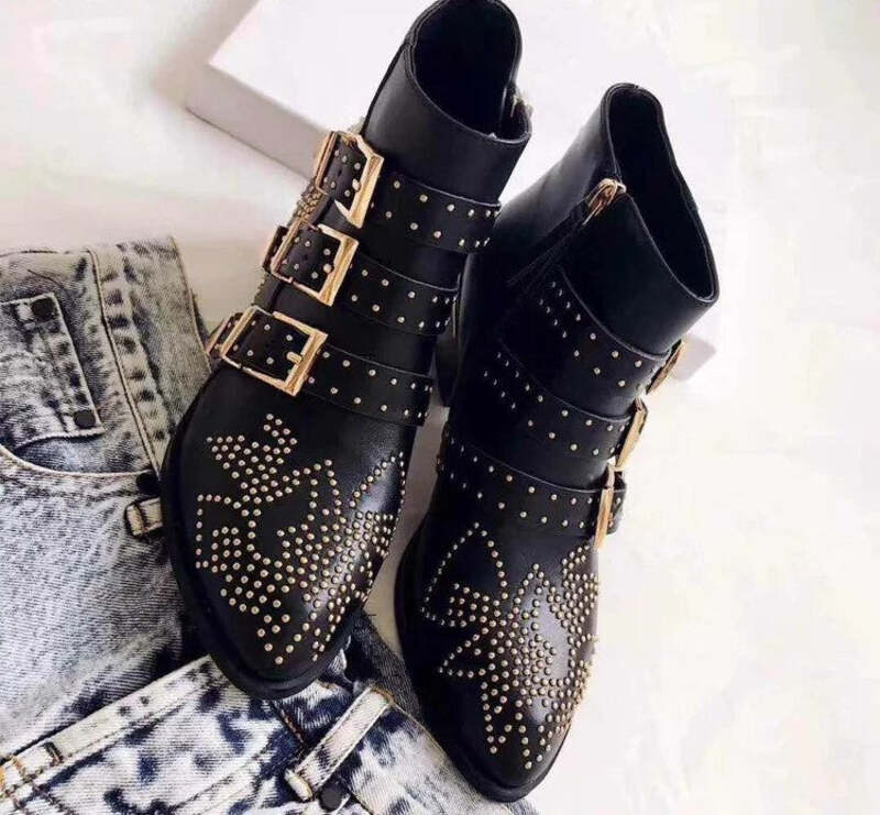 Bottines motard femme Podoways