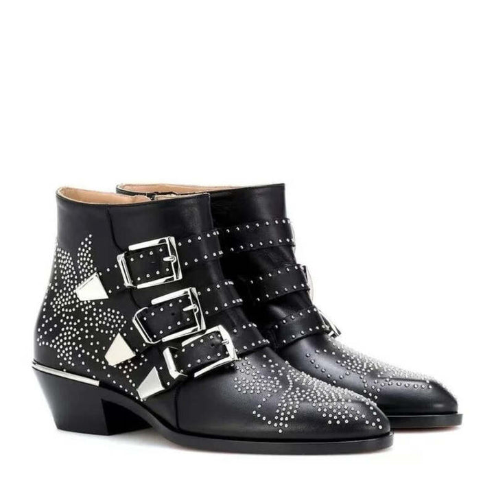 Bottines motard femme Podoways