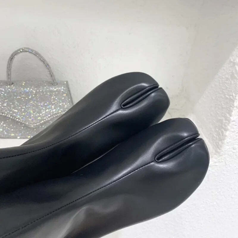 Bottines noires plateforme Podoways