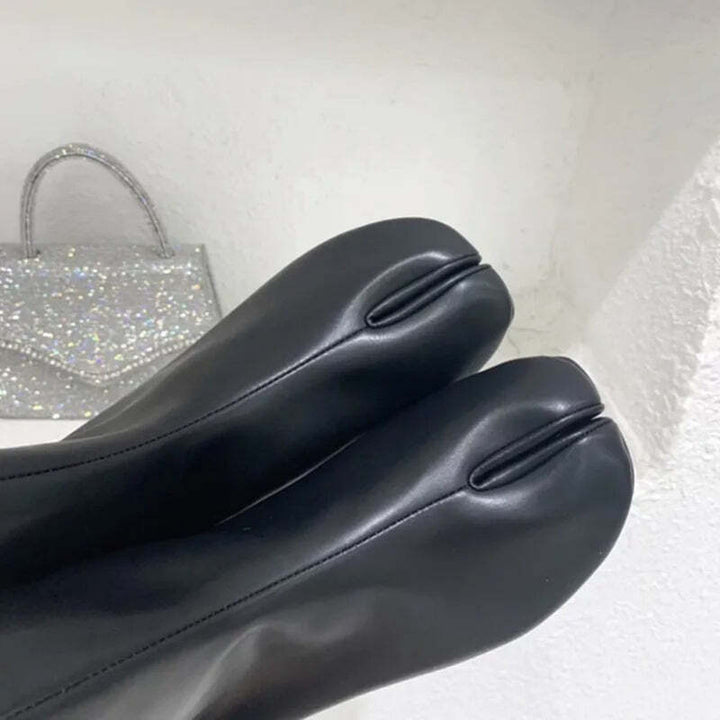 Bottines noires plateforme Podoways