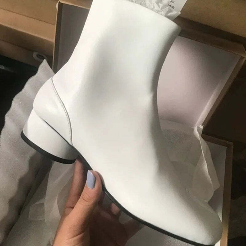 Bottines noires plateforme Podoways