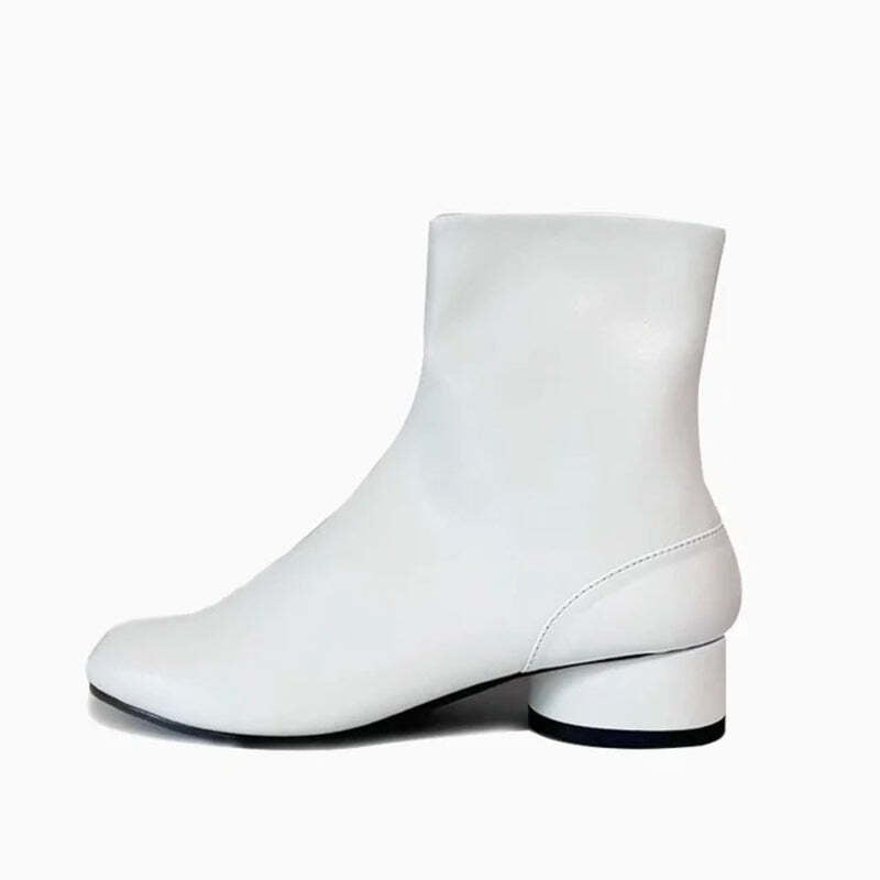 Bottines noires plateforme Podoways 35 Blanc