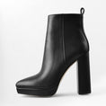 Charger l'image dans la visionneuse de la galerie, Bottines noires talons Podoways 35 Black

