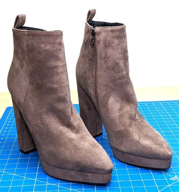 Bottines noires talons Podoways