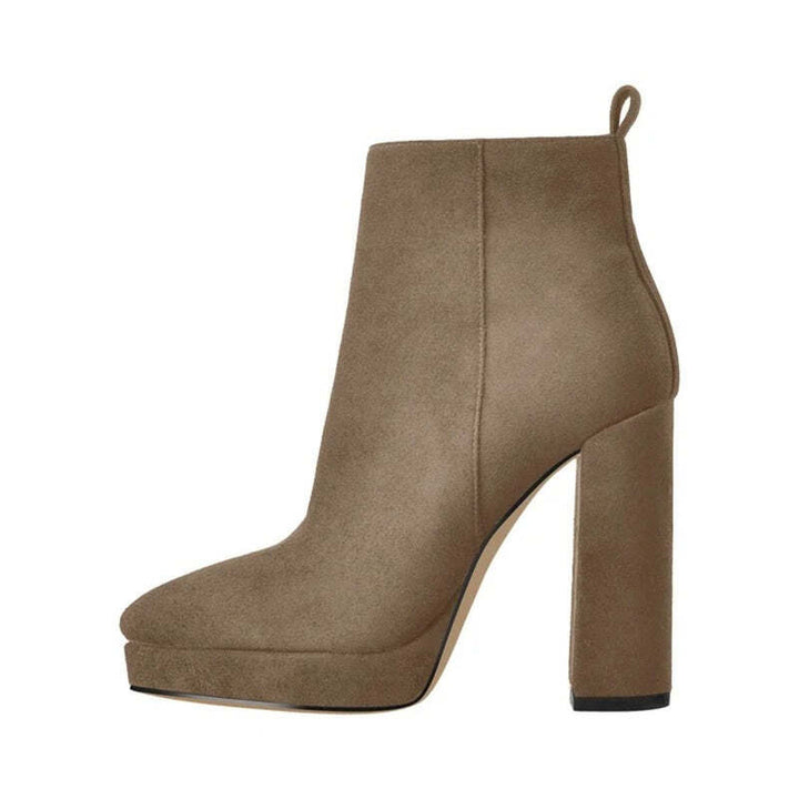Bottines noires talons Podoways 35 Sienna