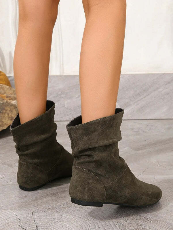Bottines plissées Podoways