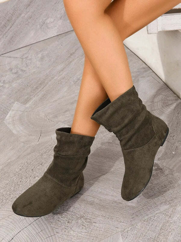 Bottines plissées Podoways