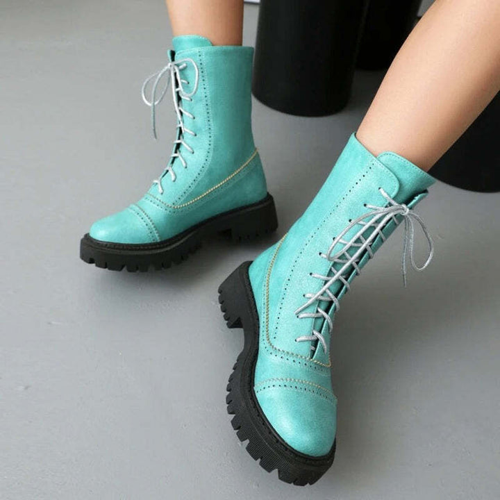 Bottines rouge bordeaux Podoways