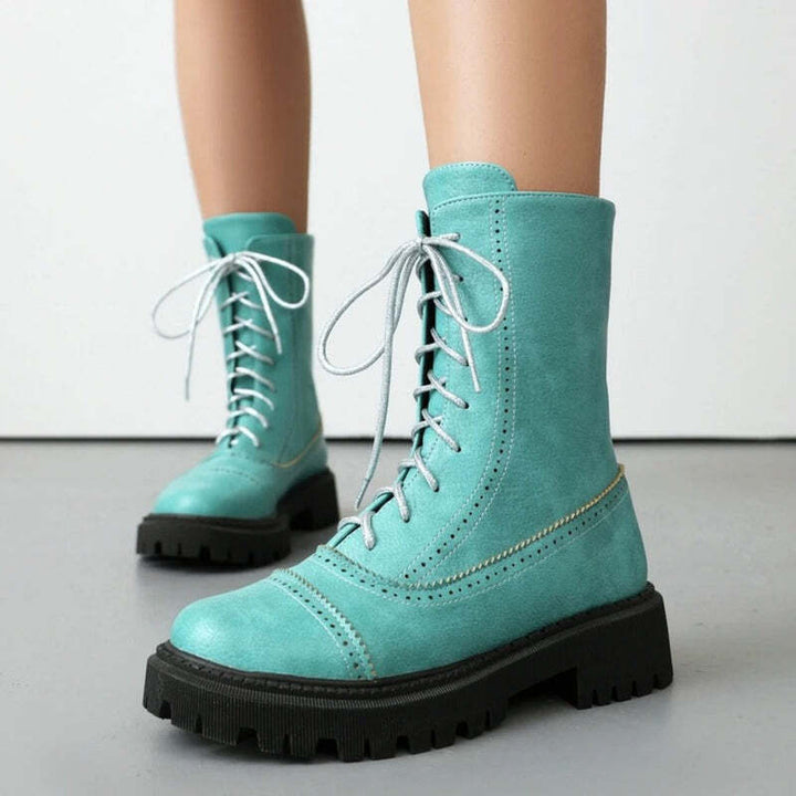 Bottines rouge bordeaux Podoways