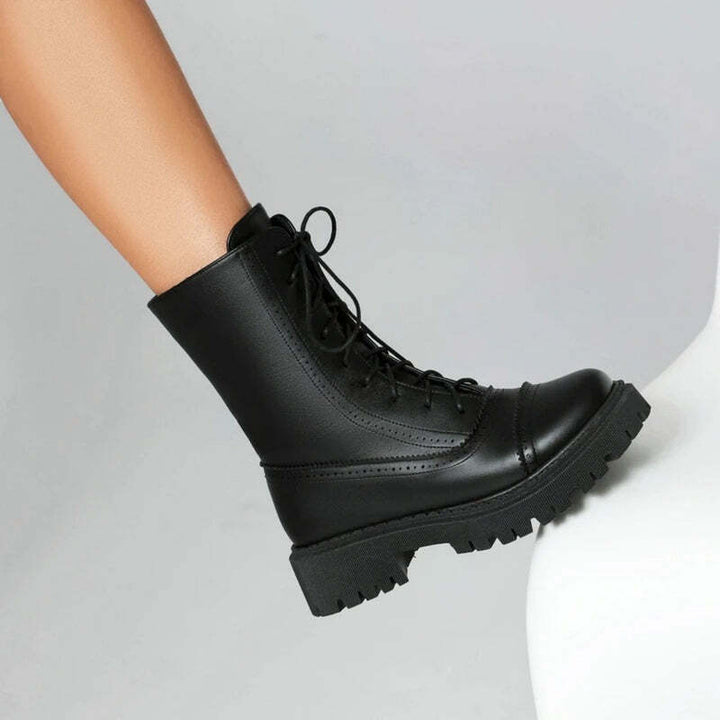 Bottines rouge bordeaux Podoways