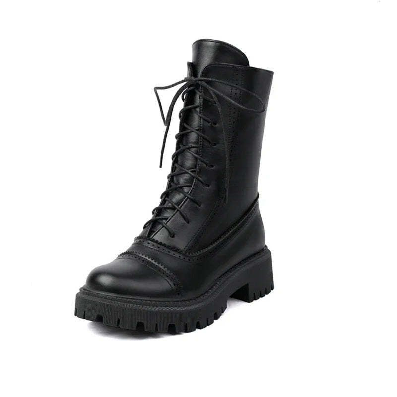 Bottines rouge bordeaux Podoways 35 Black