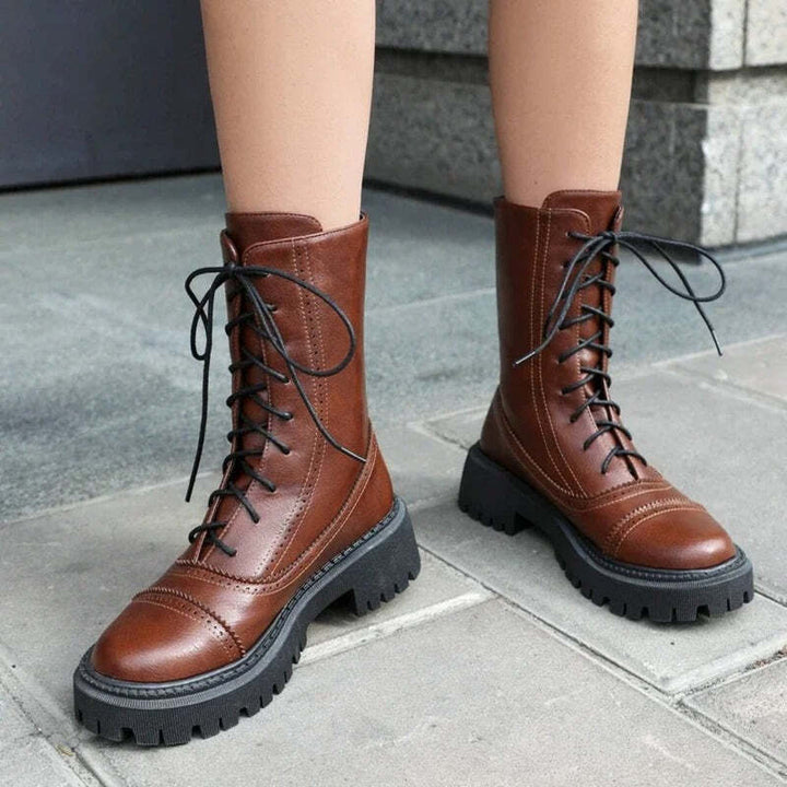 Bottines rouge bordeaux Podoways