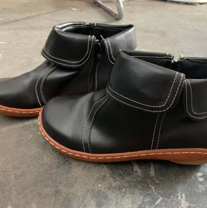 Bottines semelles compensees Podoways 35 Black