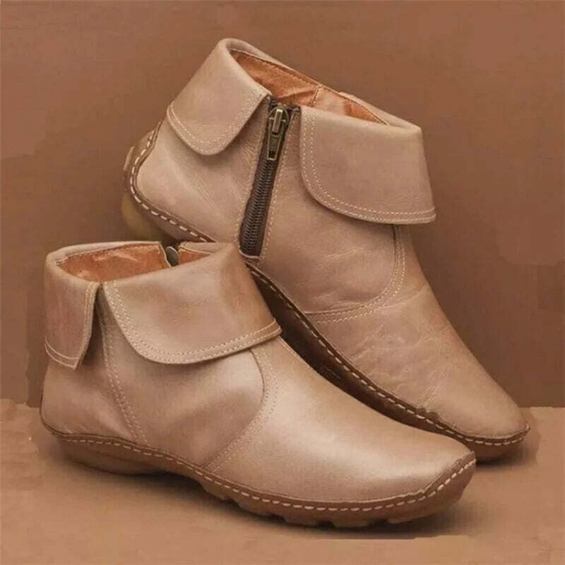 Bottines semelles compensees Podoways 35 Wheat