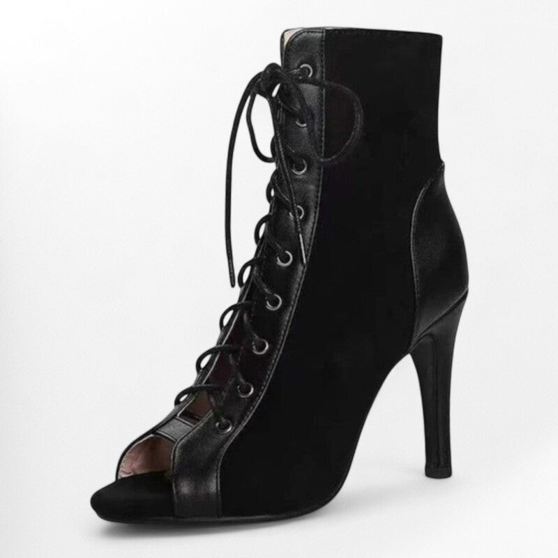 Bottines talon fin Podoways 34 Black