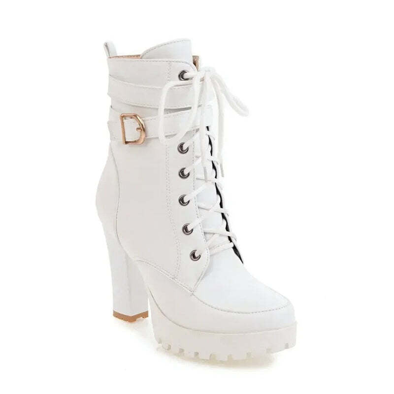 Bottines talons carrés Podoways