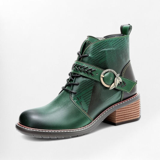 Bottines vertes Podoways 36 Green