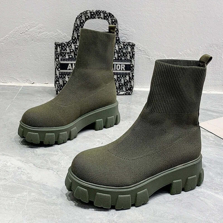 Bottines violettes Podoways 35 Green