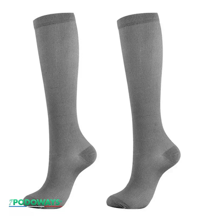 Chaussette de compression sport Podoways 36 Silver