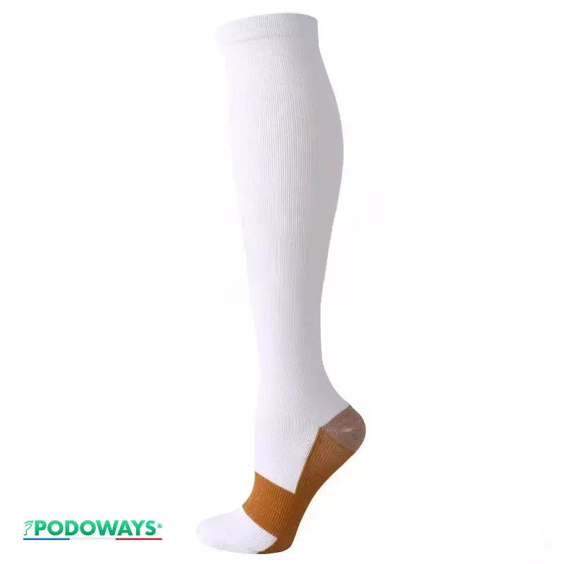 chaussette de compression orthopedique  Podoways 36 Chocolate 