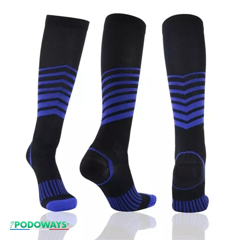 Chaussette de compression running Podoways 36 RoyalBlue