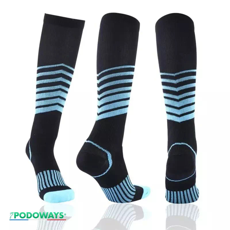 Chaussette de compression running Podoways 36 Aquamarine
