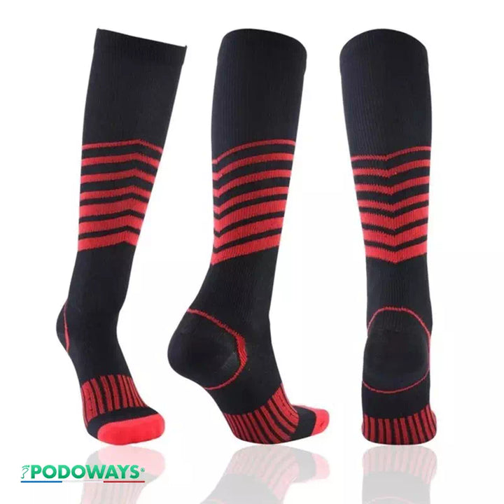 Chaussette de compression running  Podoways 36 Red 