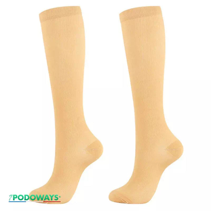 Chaussette de compression sport  Podoways 36 Moccasin 