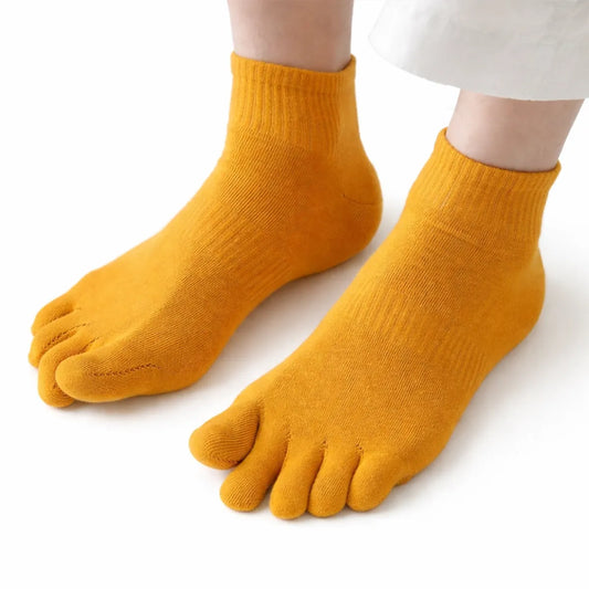 Chaussette avec doigt de pied orthopédique Chaussettes orthopédiques PODOWAYS 36 Orangé