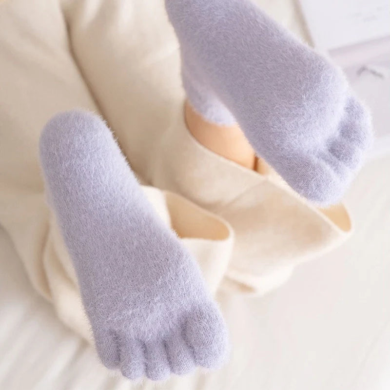 chaussettes à doigts femme Chaussettes orthopédiques Podoways 36 Purple