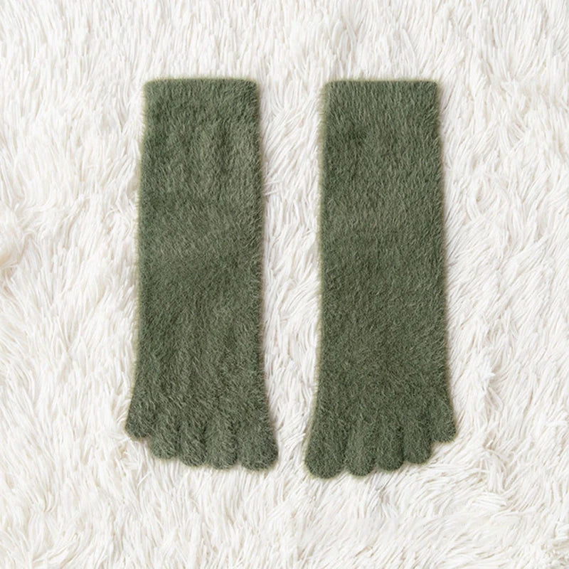 chaussettes à doigts femme Chaussettes orthopédiques Podoways 36 Green