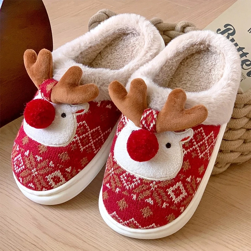 chausson renne de noel Chaussons Podoways 36 Red