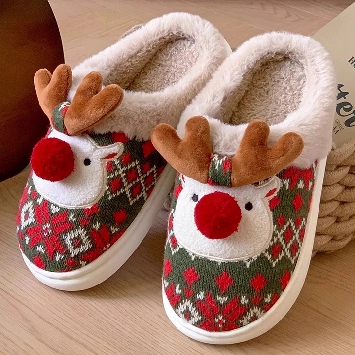 chausson renne de noel Chaussons Podoways 36 Green