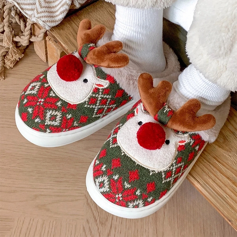 chausson renne de noel Chaussons Podoways