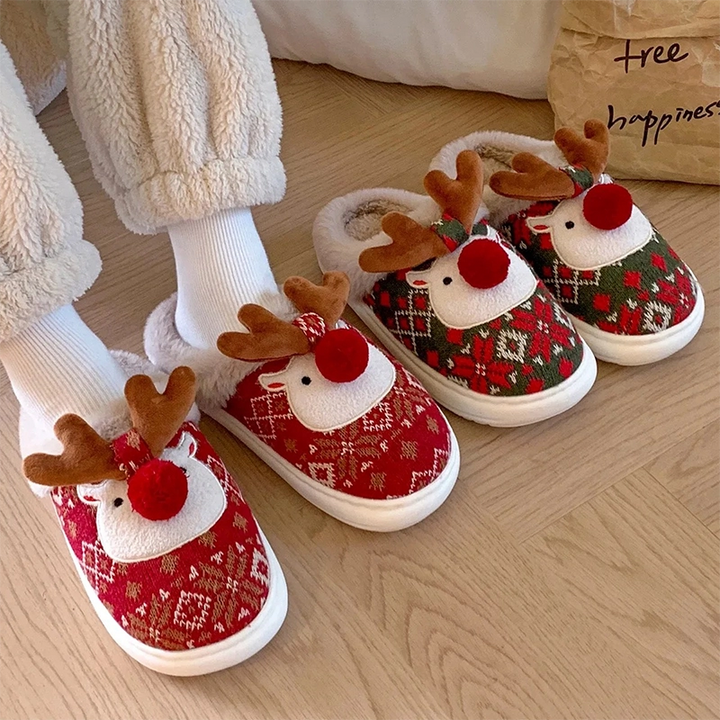 chausson renne de noel Chaussons Podoways