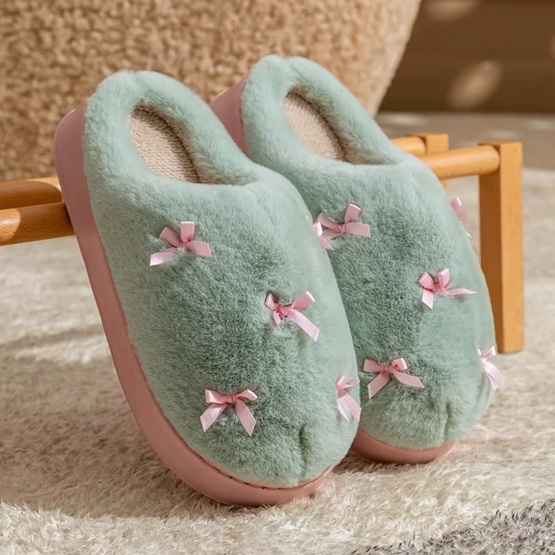 Chaussons Cocooning Femme – Chauds, Doux et Moelleux Podoways 36 Green