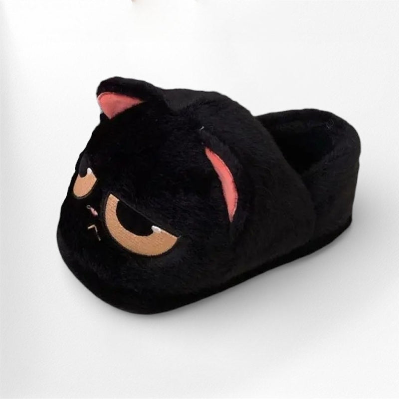 Chaussons femme chat noir Podoways 36 Black