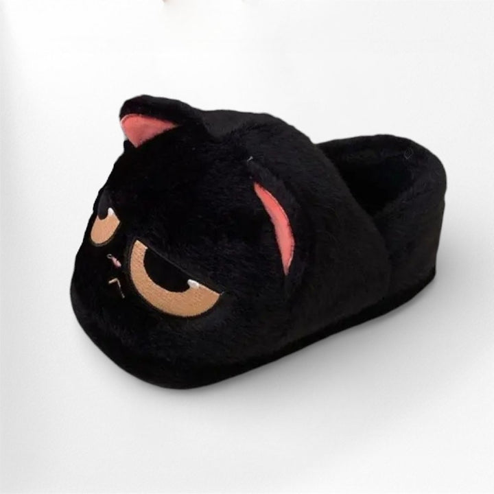 Chaussons femme chat noir Podoways 36 Black
