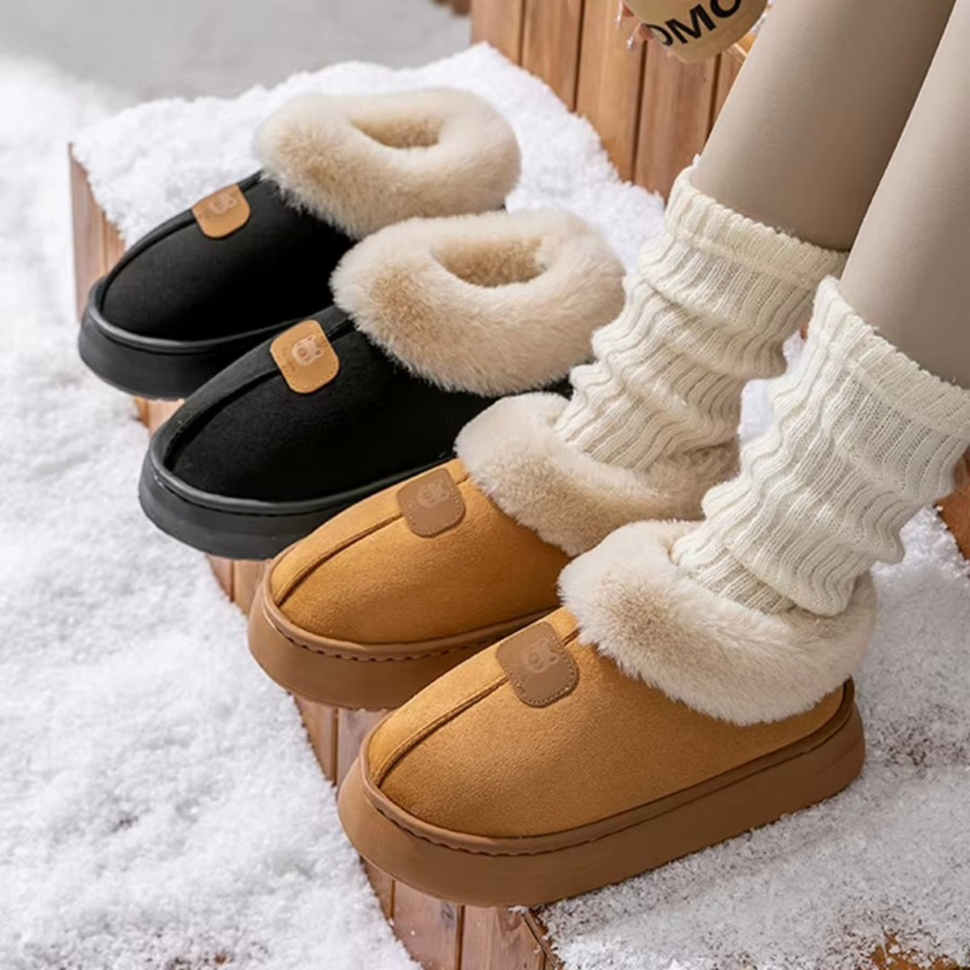 Chaussons Montants Femme – Doublure Fourrée et Chaleur Hiver Podoways